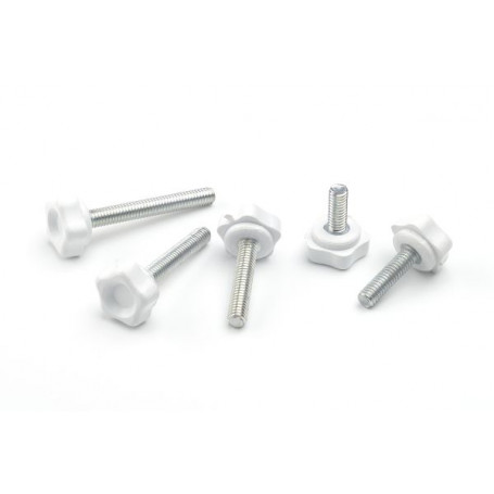 Knurled plastic head thumb screws VD-640