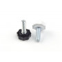 Knurled plastic head thumb screws VD-650