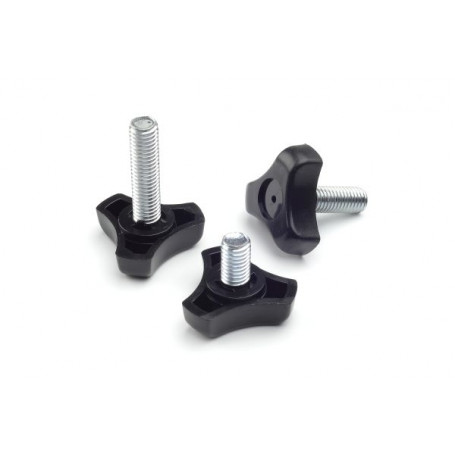 Knurled plastic head thumb screws VD-680