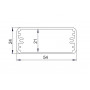 AL-052 Extruded Aluminum Profile Enclosures