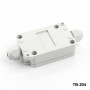 TB-204 IP-67 Enclosure with Moulded-on Cable Gland