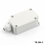 TB-204 IP-67 Enclosure with Moulded-on Cable Gland