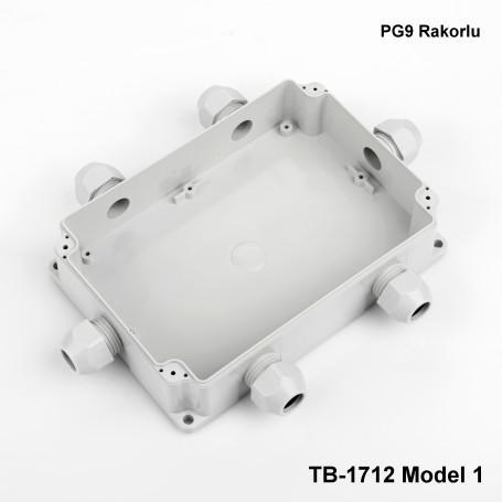 TB-1712 IP-67 Enclosure with Moulded-on Cable Gland
