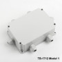 TB-1712 IP-67 Enclosure with Moulded-on Cable Gland