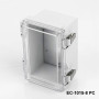 EC-1015-8 Hinged IP-67 Plastic Enclosures