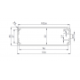 AL-104 Extruded Aluminum Profile Enclosures