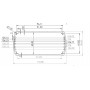 AL-105 Extruded Aluminum Profile Enclosures