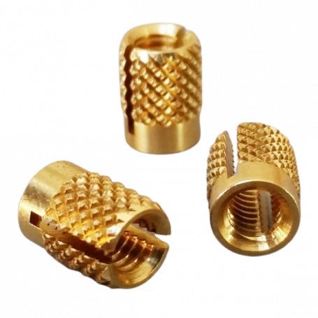 IN-479 M4 x 7,9 mm Brass Expansion Insert