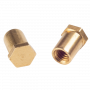 IN-483 M4 8,3 mm Hex Brass stand off