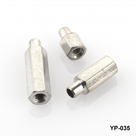 Hexagonal Solderable Male to female standoff  YP-035