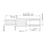 Hexagonal male to female standoffs YP-4100