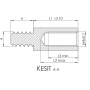 Hex male to female self tapping Standoffs YP-4400
