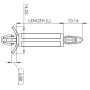 PCB support pillars YP-800