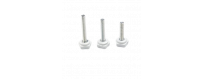 Knurled Plastic-Head Thumb Screws